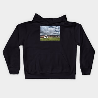 World war II POW camp Cultybraggan Camp near Crieff, west perthshire, Scotland Kids Hoodie